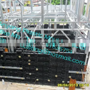 Plastic Building Template Plastic Formwork Plastic Composite Template Reusable Plastic Formwork thumbnail-3