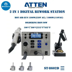 ATTEN ST-8602D 1300W 2 IN 1 Hot Air Desoldering Station thumbnail-1
