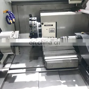 Parallel Lathe SWL450/450 Lathe Machining Turning Center CNC Slant Bed Lathe Machine With X/Z Axis Linear Guideway thumbnail-2