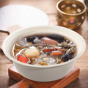 12oz Professional Manufacture Disposable Compostable Biodegradable Round Bowl (1000/CS) thumbnail-5