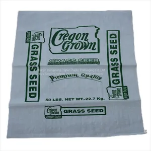 Printed Transparent Polypropylene Woven Plastic Bags 25kg 15kg Rice Empty Packaging thumbnail-4