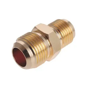 Brass SAE Reducing Union, Brass Fitting, Brass Union thumbnail-1