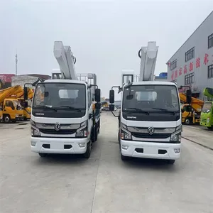Export of Aerial Work Car Dongfeng Dolica 23 Meters Aerial Work Car Ruiat Aerial Equipment Export thumbnail-4