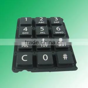OEM Silicone Rubber Keypad Button for Electronic Equipment thumbnail-2