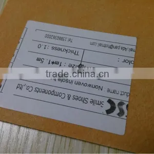 Eco-friendly Non Woven Fiber Shoes Insole Board for Shoes Insole thumbnail-3