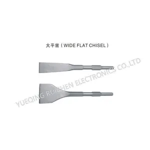 Flat Concrete Chisels for Electric Demolition Jack Hammer 5/8inch Hex Shank thumbnail-4