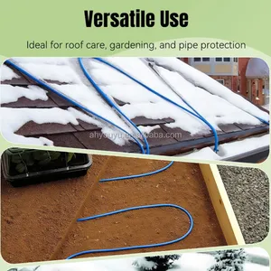 Traditional Design Electric Heating System Waterproof Electric Underfloor Heating Cable for North America Floor Heating Parts thumbnail-3