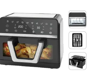 AirFryer Home Large Capacity Visual Color Screen Multifunctional（Wechat/whatsapp:008613510231336） thumbnail-2