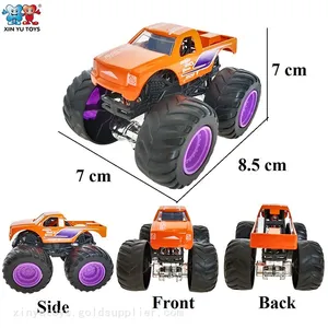1:43 Scale Die-cast Cars Pickup Truck Jeep Metal Vehicle Toys for Children Free Wheeling thumbnail-3