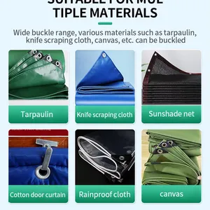 Pneumatic Eyelet Punching Machine for PVC Tarpaulin and Flex Banner Made in China thumbnail-5