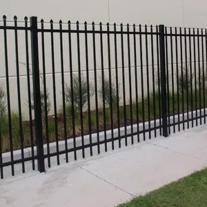 Aluminum and Iron Flat Top Safety Fence for Garden, Yard, School, and Balcony Security thumbnail-4