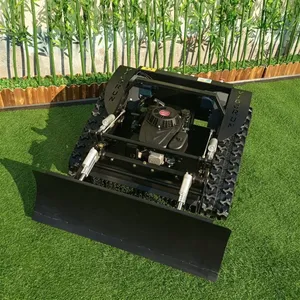 Gasoline Engine Rechargeable Battery Sharp Mowing Blades Lawn Mower Remote Control thumbnail-5