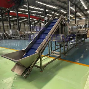 Automatic Banana Slice Potato Chips Frying Packaging Production Line Banana Slice Frying Machine thumbnail-5
