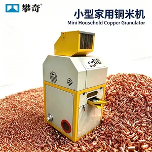 Small Single Phase Copper Wire Shredder Granulator 50kg/hour Scrap Cable Copper Separator Recycling Equipment thumbnail-1