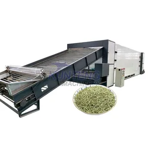 Coal/gas Heating Mesh Belt Dryer Sargassum Drying Machine Continuous Sea Moss Drying Machine EPC thumbnail-1