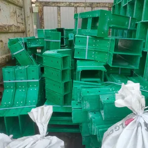 Pre-galvanized FRP Trough Cable Tray, 200mm Width, 60mm Depth, 3mm Thickness, Mill Test Report Included thumbnail-3