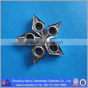 Uncoated Tungsten Carbide Turning Insert DCGX11T304 for Aluminum Cutting thumbnail-1