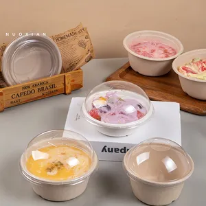 Heavy-Duty Small Saucer 12cm, 100% Virgin Pulp, Compostable in 90 Days, Ideal for Condiment Serving thumbnail-5