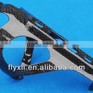 FLX-CG-033 Full Carbon 3k Road MTB Mountain TT Bike Bicycle Water Bottle Cage thumbnail-1