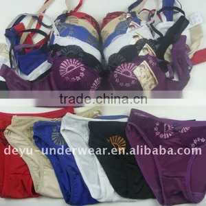 0.9USD Factory Provide Cheappest Available Sexy Bra And Panty New Design (kctz005) thumbnail-1