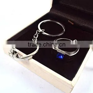 2016 Hot Selling Ring Shape Couple Alloy Keychain thumbnail-3