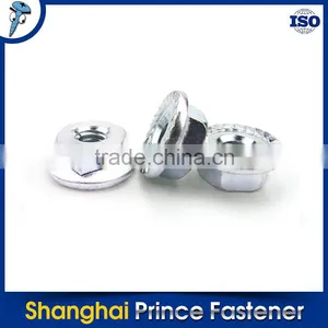 China Good Supplier Useful M10x1.25 Titanium Nylock Flange Nut thumbnail-1