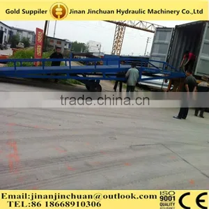 Container Used Mobile Hydraulic Yard Ramp Hydraulic/Mobile Ramp With Large Container thumbnail-4