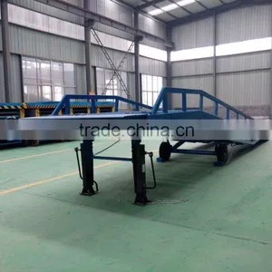 Movable 12 Tons Hydraulic Yard Container Loading Ramps thumbnail-2