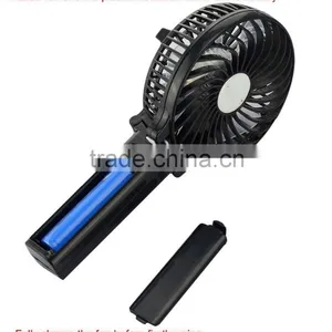 USB Mini Fan Portable Electric Fans Portable Rechargeable Desktop Fan Cooling Operated Fan With Battery thumbnail-1
