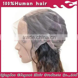 2015 Qingdao Elegant Virgin Hair Brazilian Hair Full Lace Wig Kinky Curly Brazilian thumbnail-3
