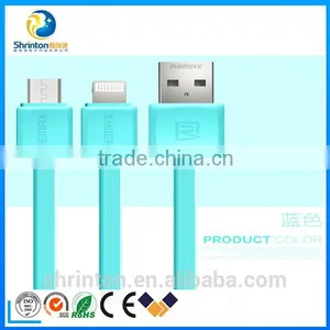 Wholesale Price for Remax Fast Date 1M 2.1A USB Data Cable for Iphone 5 and Micro thumbnail-6