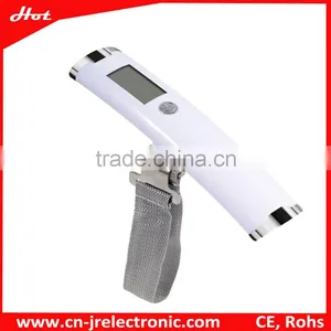2015 Christmas Gift 50kg White Portable Digital Luggage Scale Travel Scale Handy Scale thumbnail-2