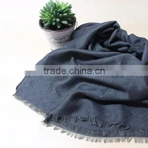 Fashion Scarf Voile Pure Color Long Scarf Scarf Factory Cashmere Scarf Stole Shawl Scarf thumbnail-1