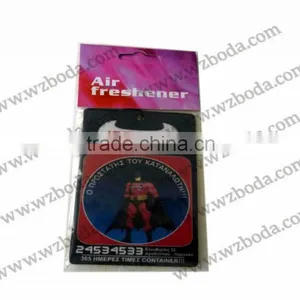 Plastic Different Styles of Car Air Freshener Paper Made in China thumbnail-4