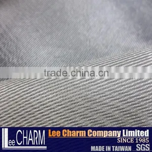 65% Polyester 35% Nylon Cheap Snow White Stripe Organza Fabric Rolls thumbnail-4