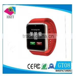 2016 OEM GT08 Smart Watch V3.0 Bulethooth MTK6261 Smart Watch Android thumbnail-1
