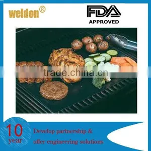 Non-Stick Dishwasher Safe BBQ Grill Mats With no Fall Through thumbnail-2