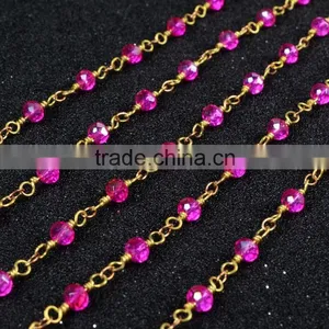 Natural Red Agate Stone 5mm Round Faceted Beaded Rose Quartz Beads Chain-Free Shipping thumbnail-1