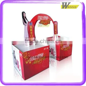 Supermarket Hot Sale Cardboard Pallet Display for Shampoo Display thumbnail-1