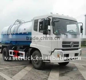 Dongfeng Vacuum Sewage Suction Truck 170HP 3-15cbm Factory Driectly Sale thumbnail-1