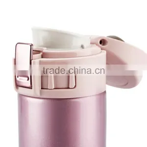 Best Seller Matte Finish Double Locked Lid Stainless Steel Drinkware Hot Water Bottle thumbnail-2