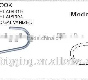 Meat Hook, S Hook,kitchen s Hook Chrome Plate Steel Electric Galvanized S Shaped Hook OEM Service thumbnail-2
