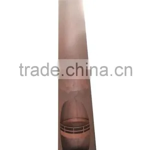 Outdoor Steel Fireplace Chimney With Rust Color thumbnail-2