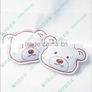 2015 Hot Wholesale Custom Cheap Stuffing Woven Clothing Labels for Garment thumbnail-2