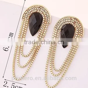 The New Bohemian Long High Temperament Tassel Exaggerated Earring Factory China thumbnail-4