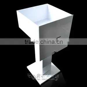 GH-RJ002 Shenzhen Guihe Factory Direct Sale Acrylic Donation Boxes With Locks/customized Donation Boxes thumbnail-5