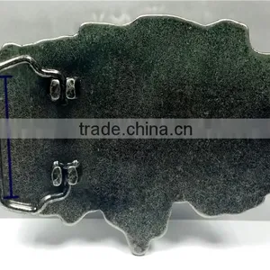 High Quality Pearl Gun Iron Belt Buckle , Custom Belt Buckle thumbnail-6