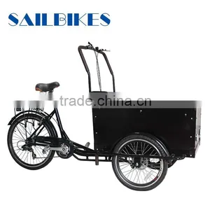 Three Wheel 6 Speeds Tricycle Cargo Tricycle thumbnail-1