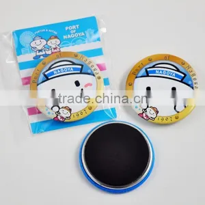 Eco-friendly Cheap Round Magnetic Badge/tin Magnetic Button thumbnail-1