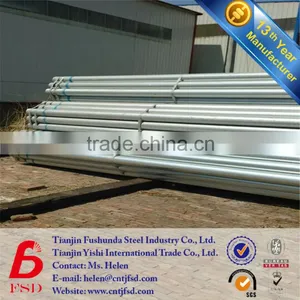 *Top Quality ERW Pipe Hot Dipped Galvanized Steel Pipe thumbnail-2